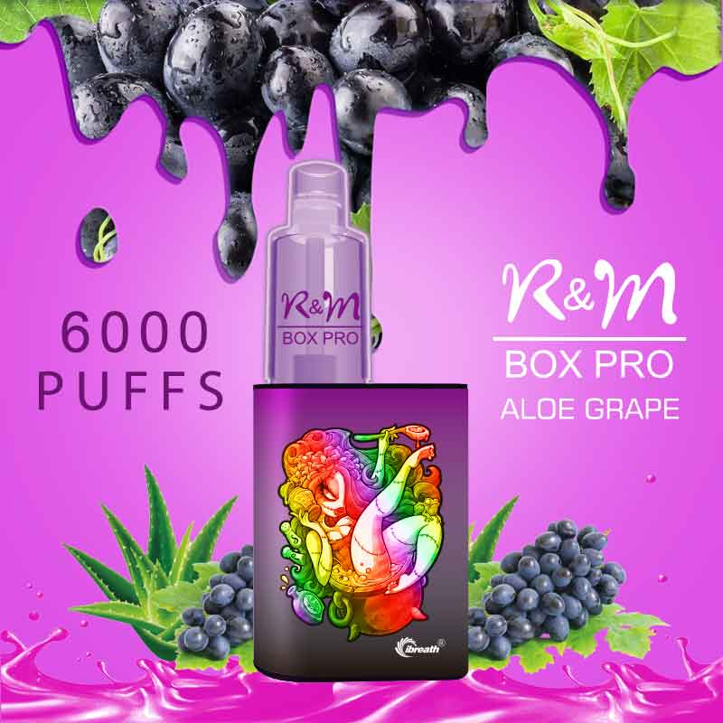 R&M Box Pro 5% Nicotine Randm Dazzle King Vape