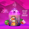 Barra de R&M original 9000puffs diamantes 15 ml e líquido nicotina vape desechable uk dubai esco elfo de versión