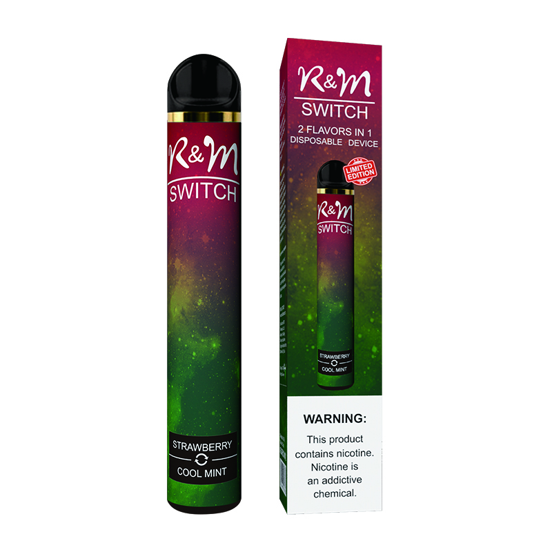 R&M SWITCH Distribuidor de vapores desechables de sabores dobles | Mayorista