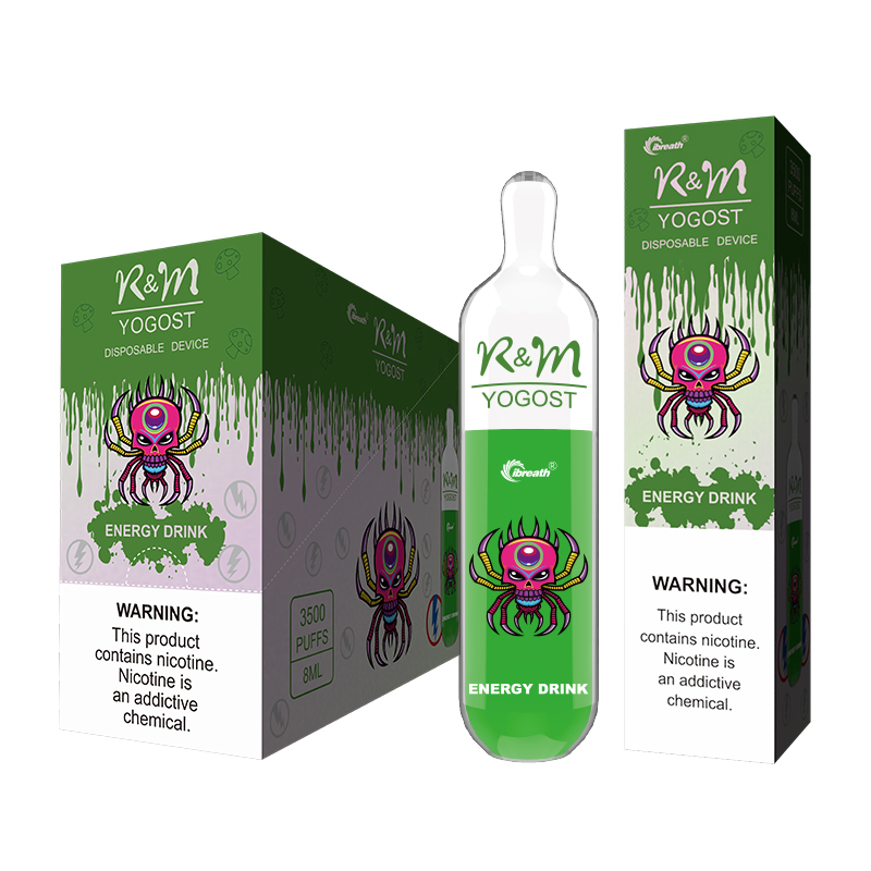 R&M YOGOST 8ml E-líquido Morty Style Desechable Vape Piña Colada / R & M Switch Pape