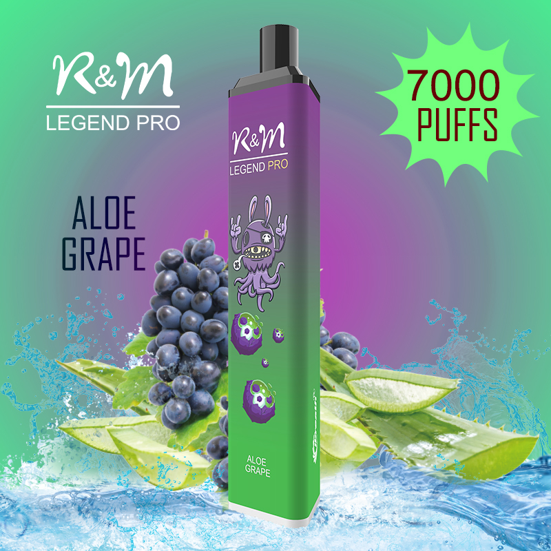 R&M Legend Pro Aloe Apple Fabricante de vape más popular | Mayorista