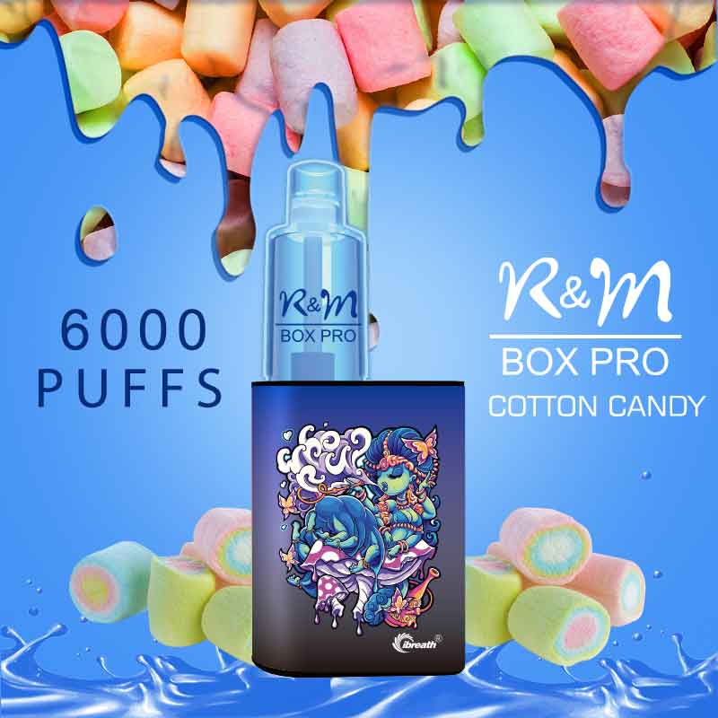 R&M Box Pro 6000 Puffs Vape /HQD Vape