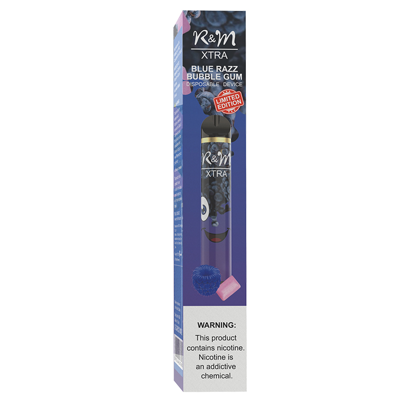 R & M Xtra 1600 Puffs 6% Nicotina perdida Vape Dispositivo desechable