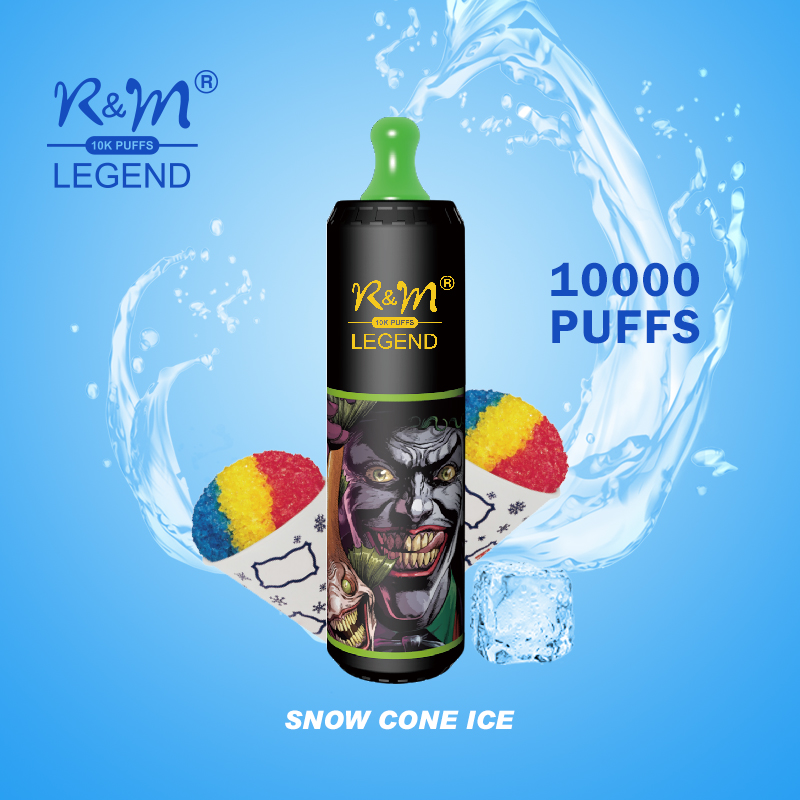 10000puffs R&M Legend 20 ml E Líquido Batería recargable Europa Beast Smoke Randm Dispponed Vape 