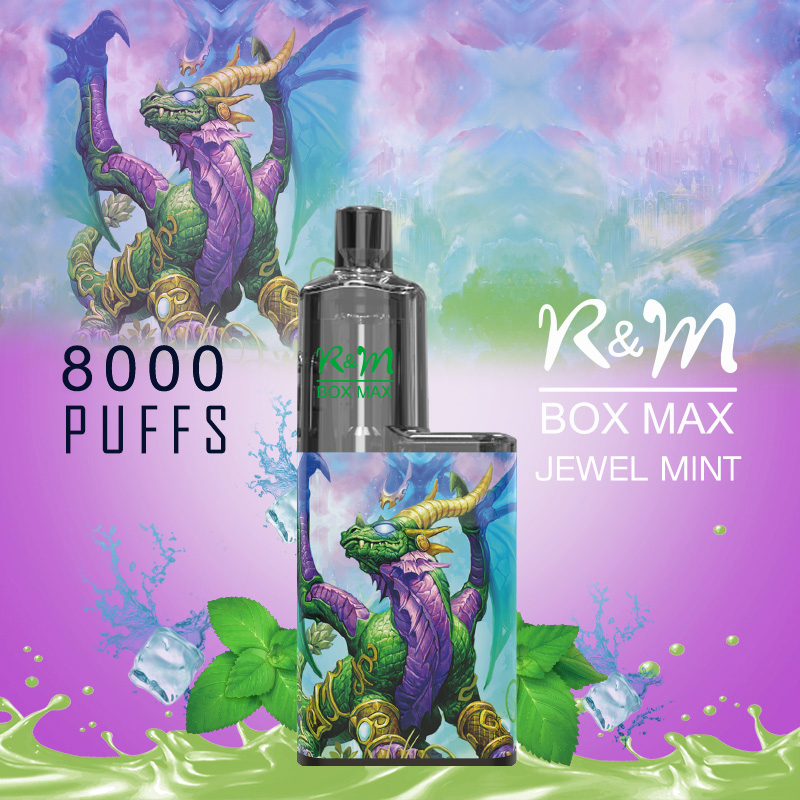 R&M Box Max Israel RGB Light OEM Brand Disposabe Vape | Dispositivo de vape recargable