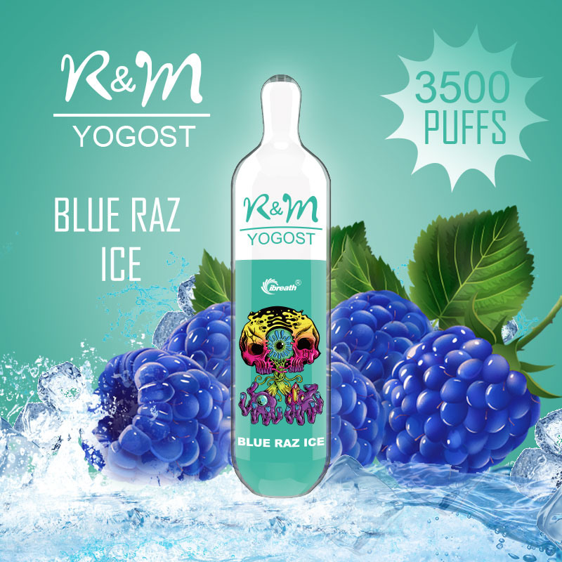 R&M YOGOST 8ml E-liquid 3500 Puffs Dispositivo de vape desechable del Reino Unido