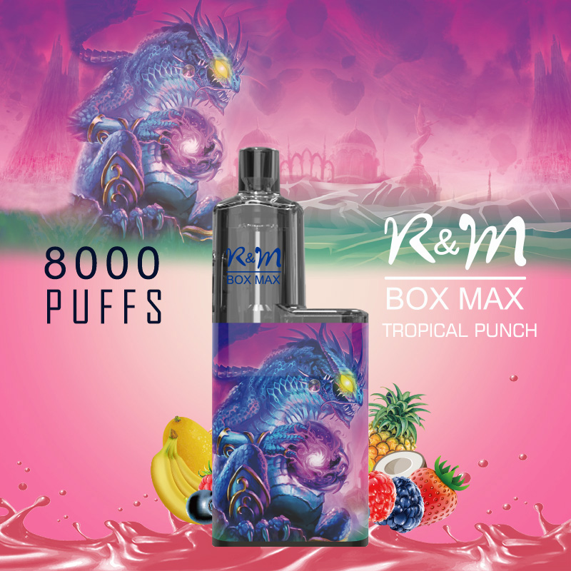 R&M Box Max Irlanda Personalice el vapor desechable de Airfow ajustable a la marca
