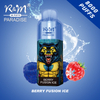 EE. UU. Reino Unido Popular de vapor de vape de longitud Popular Mole Mesh 2% 5% Salt Nicotina RGB Light 8K R&M Paradise Desechable Cigarrillo electrónico Dispositivo desechable Vape Pen