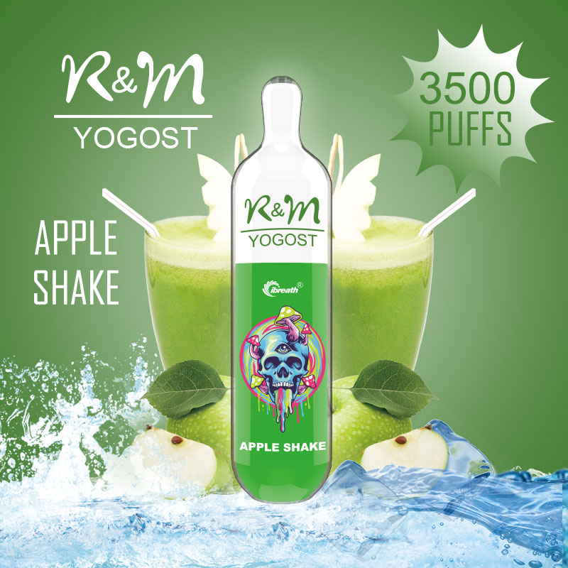 R&M Yogost 3500 Puffs vfun Vape | Shake de manzana