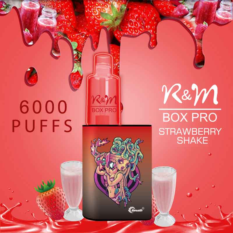 R&M Box Pro 6000 Puffs Air Bar Max Vape