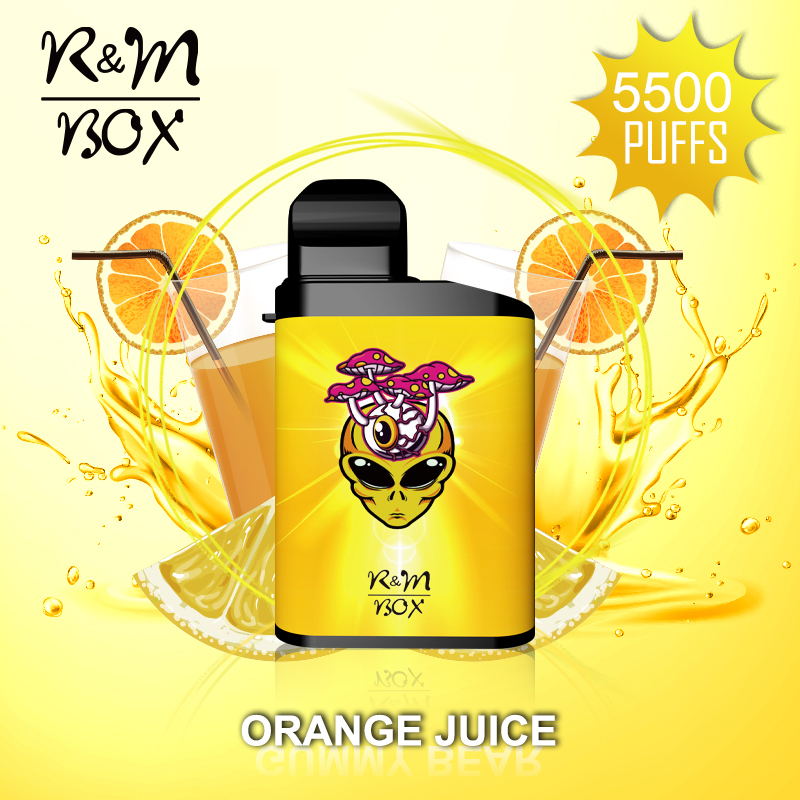 R&M Box Jugo de naranja Vapor desechable Vivor Mayorista | Distribuidor | Fabricante