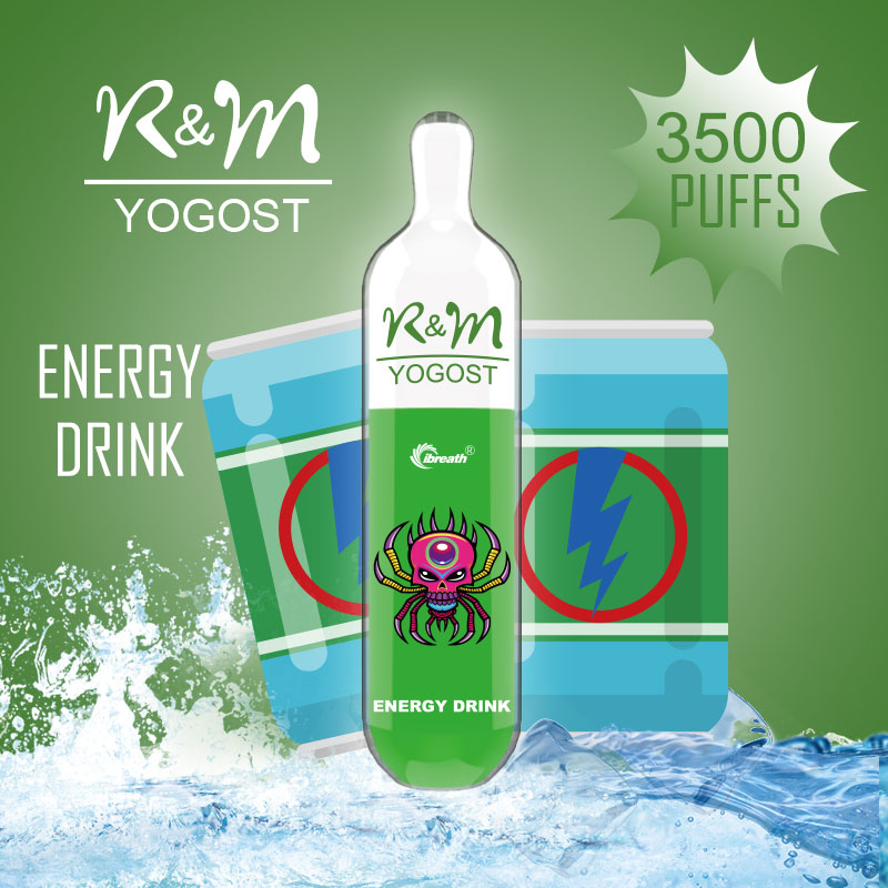 R&M YOGOST 3500 Puffs Sal Nicotina EE. UU. Vape desechable|Cigarrillo electrónico