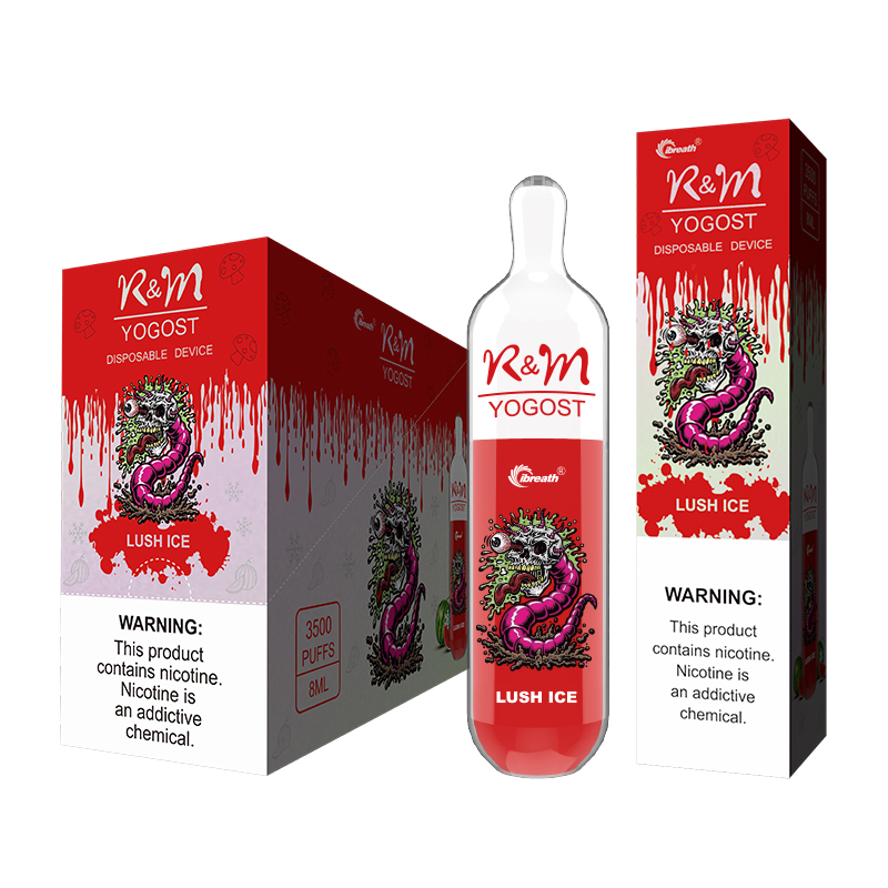 R&M YOGOST 8ml E-liquid 3500 Puffs Dispositivo de vape desechable del Reino Unido