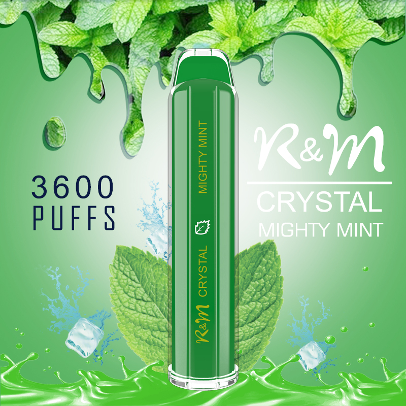 R&M Crystal 3600 Puffs Flum Float Vape Dispositivo desechable