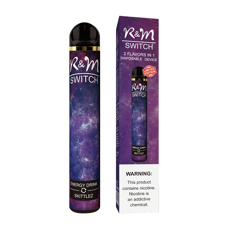 Switch de R & M (sabores dobles) 2000 Puffs 6% Nicotina HQD VAPE