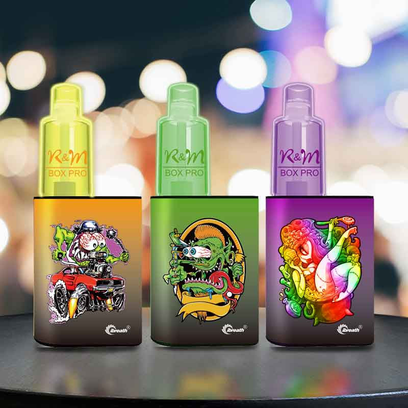 R&M Box Pro Kangvape 5% Nicotina de sal | Vapor desechable al por mayor