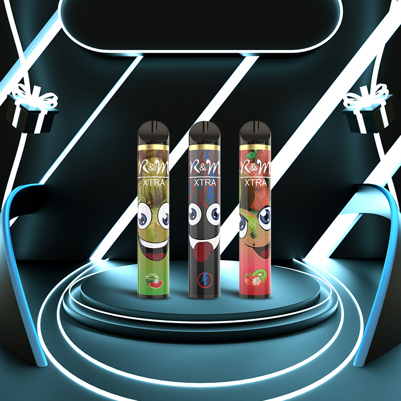 R & M XTRA 1600 Puffs 6% Nicotina Vape Lápiz Dispositivo desechable