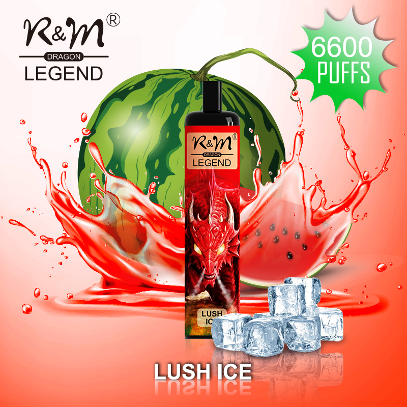 R&M Legend Dragon 5% Nicotine Lush Ice Dispseable Vape Fabricante | Proveedor